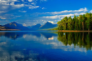 Glacier Lake McDonald fine art nature prints